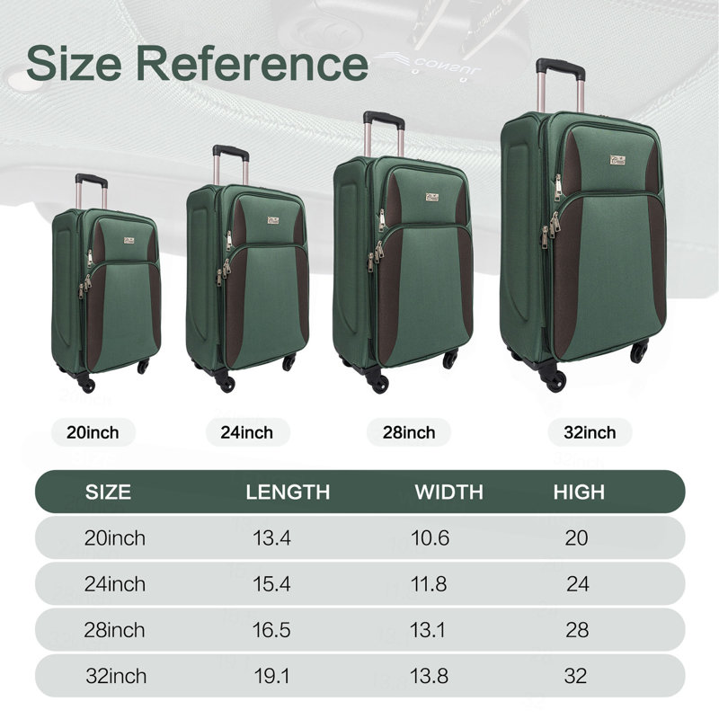 Ensemble de voyage extensible Softside
