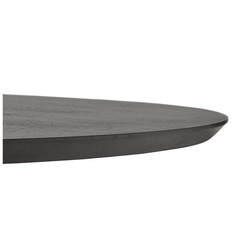 Jericka Pedestal Coffee Table, Black