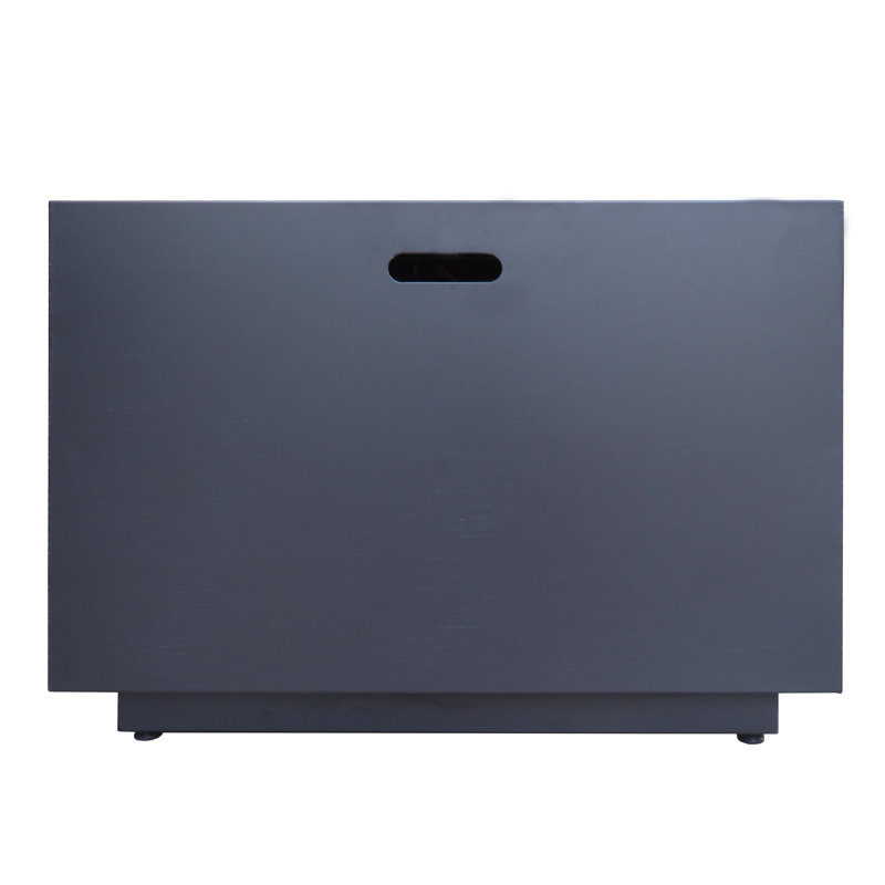 Outdoor Patio Propane Fire Pit 24 H x 33 W Square Iron 50000BTU Tank Inside​