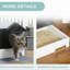 Tractiona Polypropylene Enclosed Litter Box with Scoop