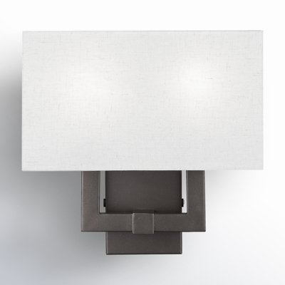 Flaire 2-Light Dimmable Flush Mount Sconce