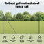 Vidaxl Hexagon Fence Steel-114621922-114621944