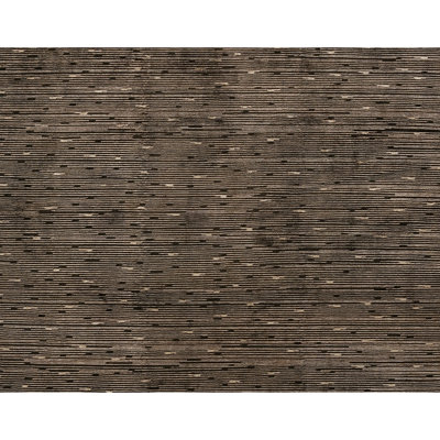 Geometric Area Rug in Chocolate