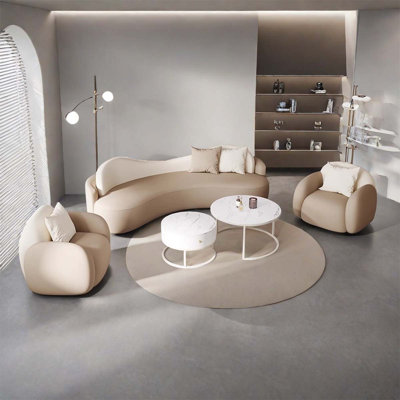 Frumoso 4 - Piece Living Room Set