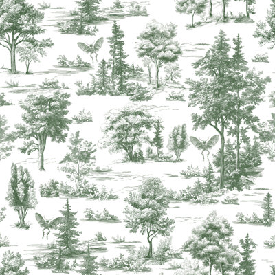 Papier peint adhésif Mothman Novelty Toile