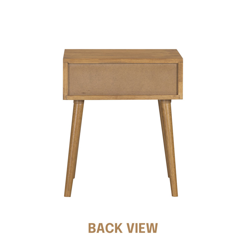  Table de chevet Lux, table de chevet moderne Mid Century, Similiteck, 1
