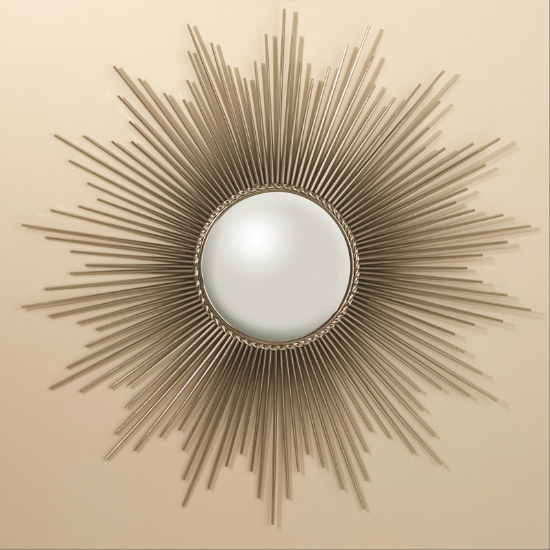 Sunburst Mirror, Nickel
