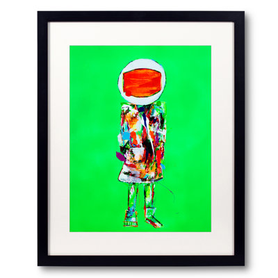 Jphono 1 " Astronaut On Green " by Jphono 1