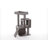 TRIXIE Mali 34-in Cat Tree, Modern Wood Cat Tower, Sisal Scratching Posts & Pads, 2 Condos, Sisal Ramp, Cozy Bed