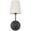 Thomas O'Brien Vendome 16" Cordless Single Sconce with Linen Shade-1695836232