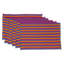 Napperon en coton 18,5 po Rainbow Inspiration