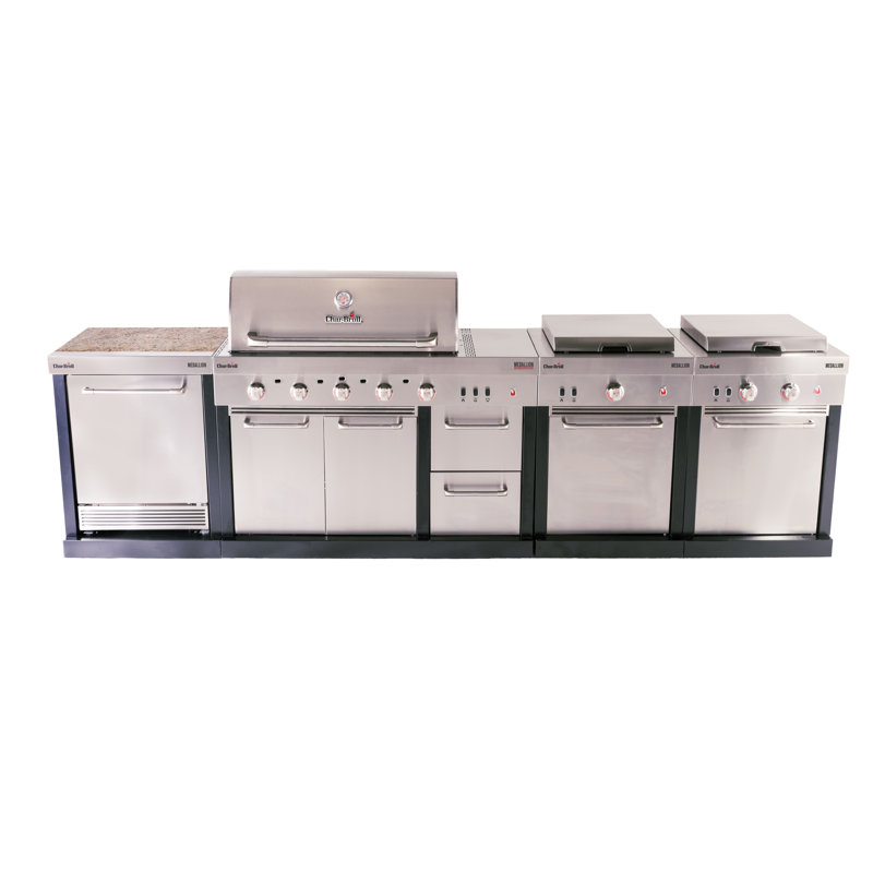 Ensemble de cuisine d'extérieur modulaire 4 pièces Charbroil Medallion Series
