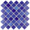 Hudson Tangier 2" x 2" Porcelain Arabesque Mosaic Wall & Floor Tile