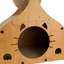 Antenna Cat Scratching Board Ball-Style Cat Scratcher Nest Standing Cat Toy