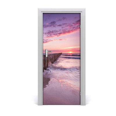 Pier Door Decal