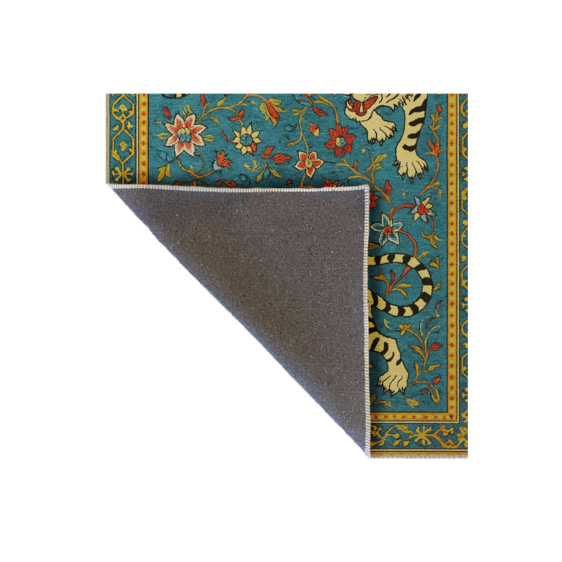 Tapis beige tissé traditionnel Mosso, 2 pi 4 po x 3 pi 11 po