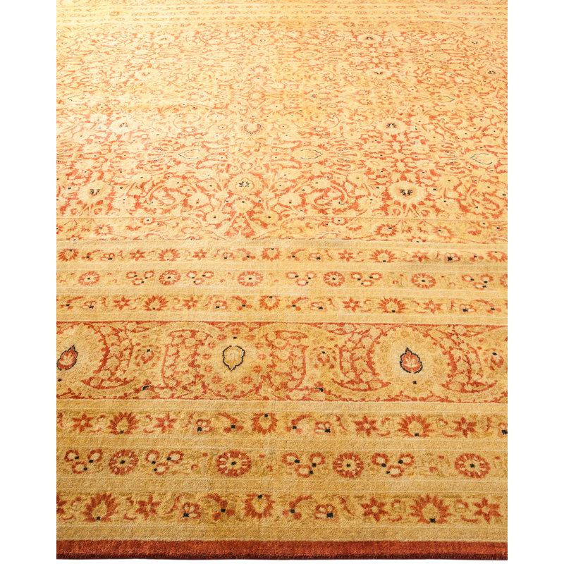 Classic One-of-a-Kind 9' 4" X 11' 10" Hand Knotted Area Rug