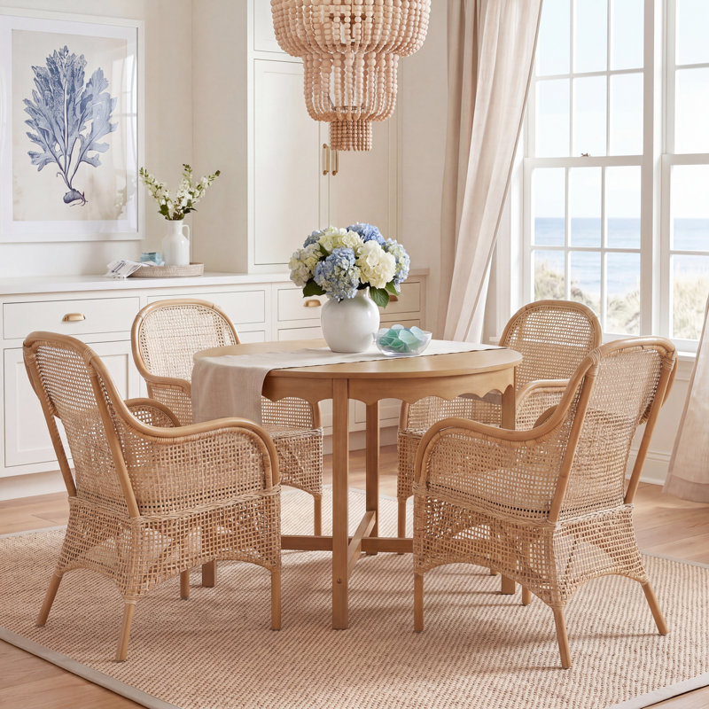Sparrow Upholstered Armchair, Grey White Wash/White