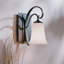 Scroll Sconce - Opal Glass-1639401990