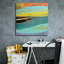 Toile épique «Black Sands No. 2» par Cathe Hendrick, 26 po x 26 po