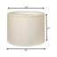  Abat-jour tambour en lin 13 po-2085251334