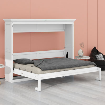Foldable Murphy Bed, Wall Bed Folds into Cabinet