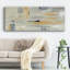 Gris sur fond noir sur toile-2088424441