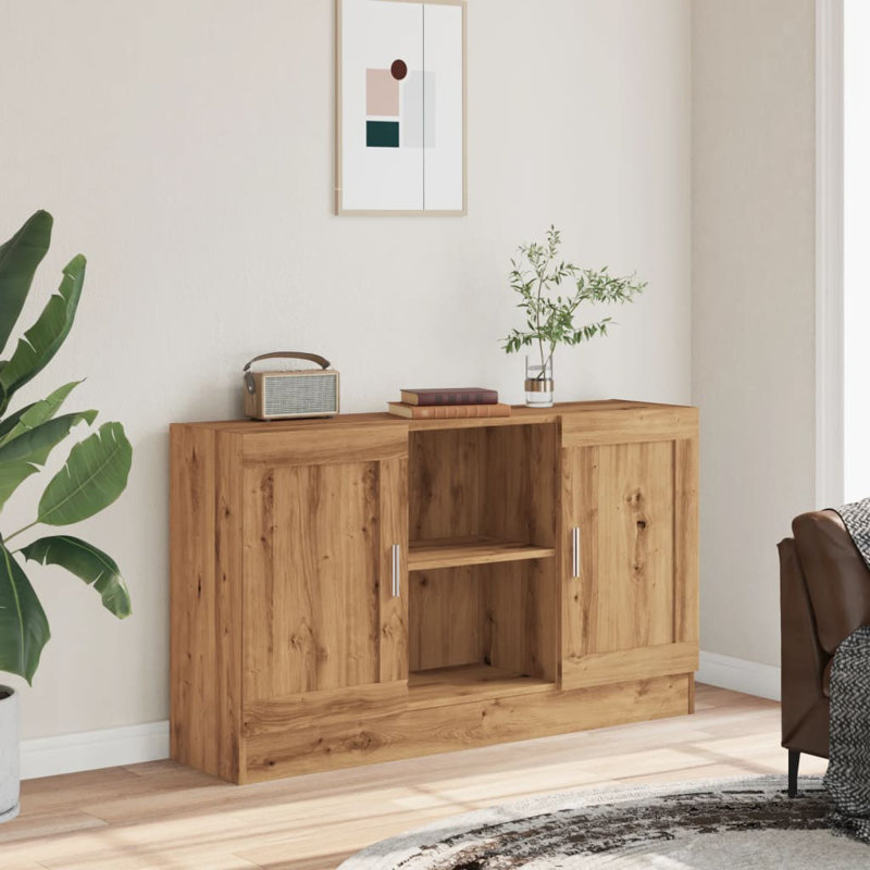 Shinice 120cm Sideboard, Artisian Oak