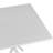 Balto Basma White Outdoor Dining 2 Seats Set