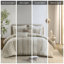 Comfortable Cotton Bedding Sets, Striped Taupe Design For Home Use