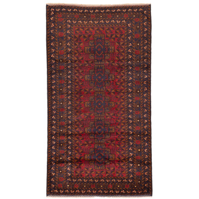 Teimani Red Rug 4'0" x 7'5"