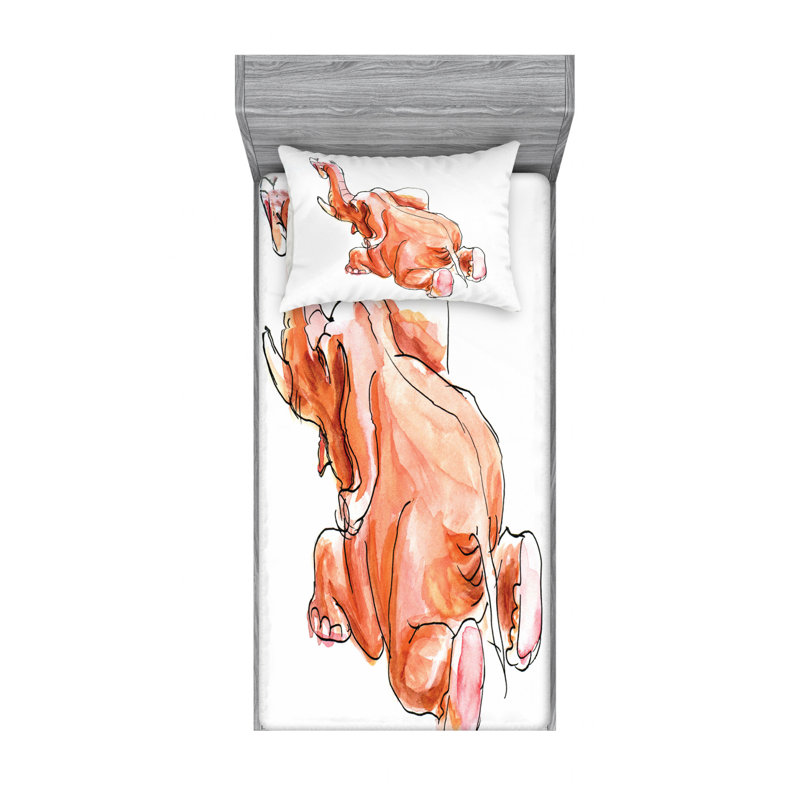 Microfiber Sheet Set, Twin Sheet Set with Pillowcase