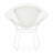 Diamond Chair White Frame