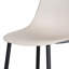 Aspen 5-Piece Casual Dining Set - Compact Square Table & 4 Curved Plastic Chairs-105508260-124157551