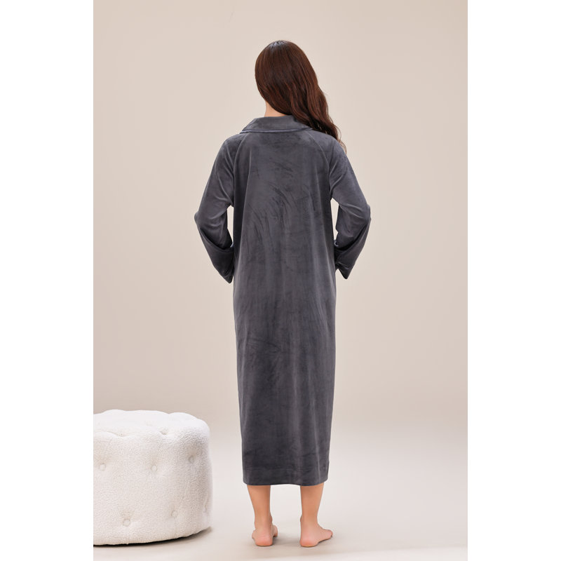 Peignoir Aeryn, S, Gris