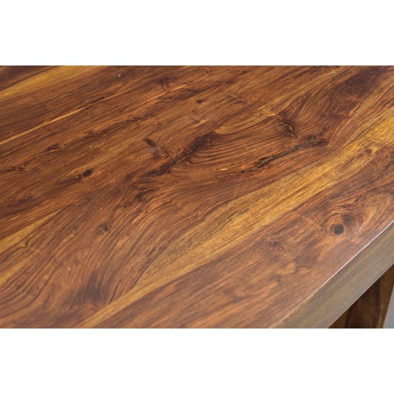 Lusby Sheesham Solid Wood Dining Table - 80"