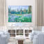 Mont Rainier, fleurs sauvages bleues, pins, lavande-836142356