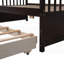 Lit superposé simple avec lit gigogne simple & amp; Tiroirs, aucun sommier requis, robustes Durable-844684121
