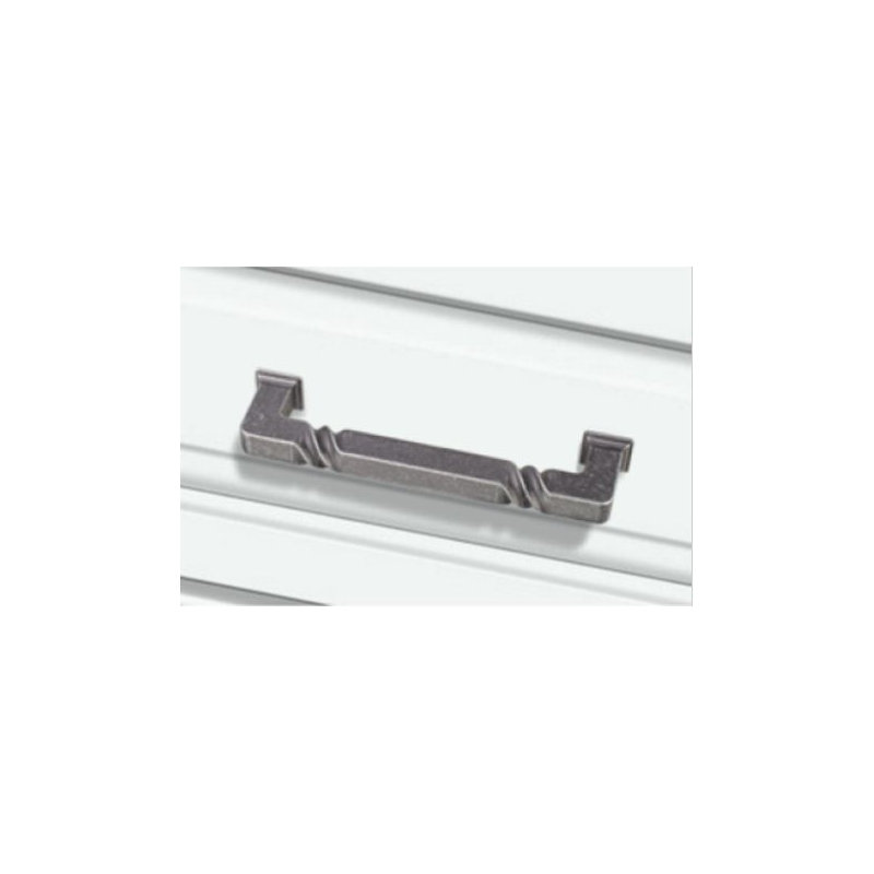 Tahoe Bar Pull, 12", Distressed Antique Silver