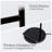 Leaf 16 in. Vintage Dimmable LED Reading Lamp with Wireless Charging Pad and Adjustable Lamp Head