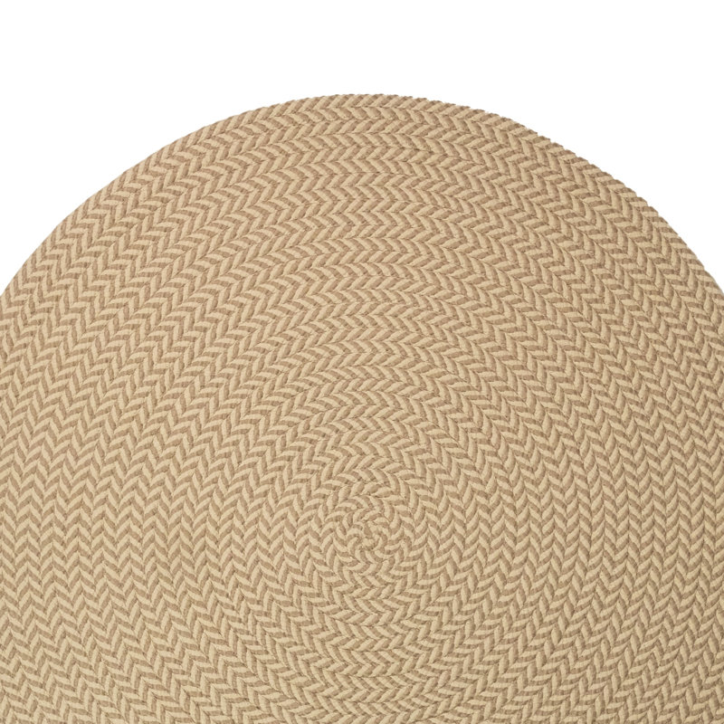 Schwanda Woven Chevron Rugs, Rond 10 pi