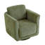 Fauteuil demi-tonneau rembourré et pivotant-768034392
