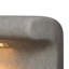 Banc d'entrée avec repose-pieds en cuir avec lumière DEL pour salon, chambre à coucher et bout de lit