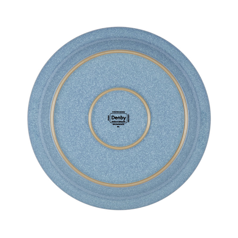 Denby Elements Medium Plates, Blue