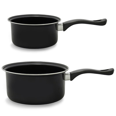 Ensemble de casseroles antiadhésives en acier au carbone Brentwood