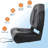 Set of 2 Folding Boat Seats, High Back Waterproof Marine Seats with Thick Sponge Padding and Hinges for Fishing Boats, Jon Boats and Speedboats