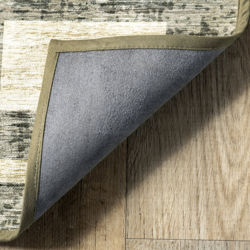 Tapis géométrique transitionnel Taja SpinClean, Rectangle 4 pi x 6 pi