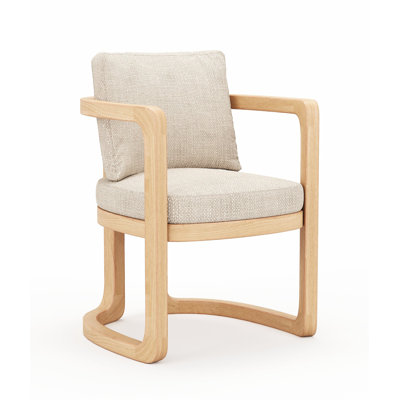 Muse Outdoor Teak Dining Armchair