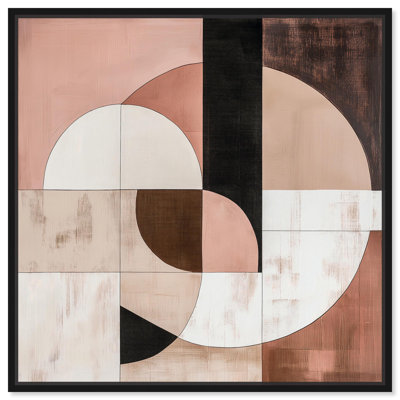 «Modern Shapes I Canvas Boho» par Art Remedy