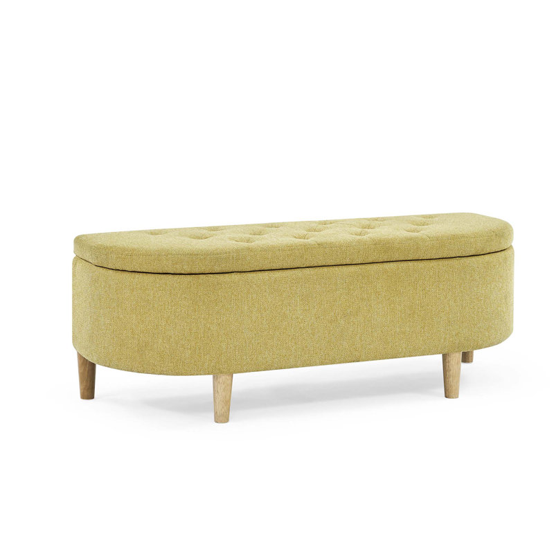 Ednerd Foam Padding Upholstered Storage Bench
